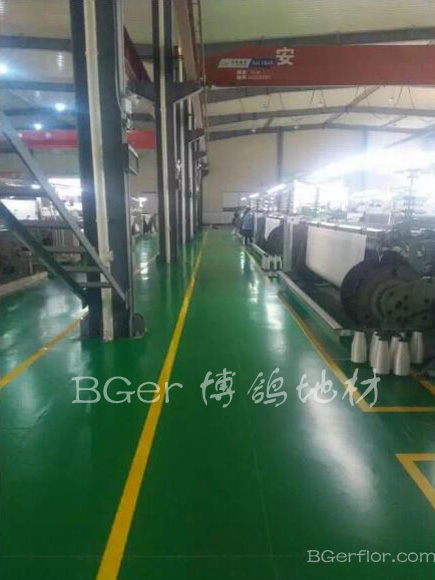 工業車間耐磨地板
