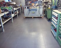 生產(chǎn)加工車間地面地板膠 車間PVC地板地面材料